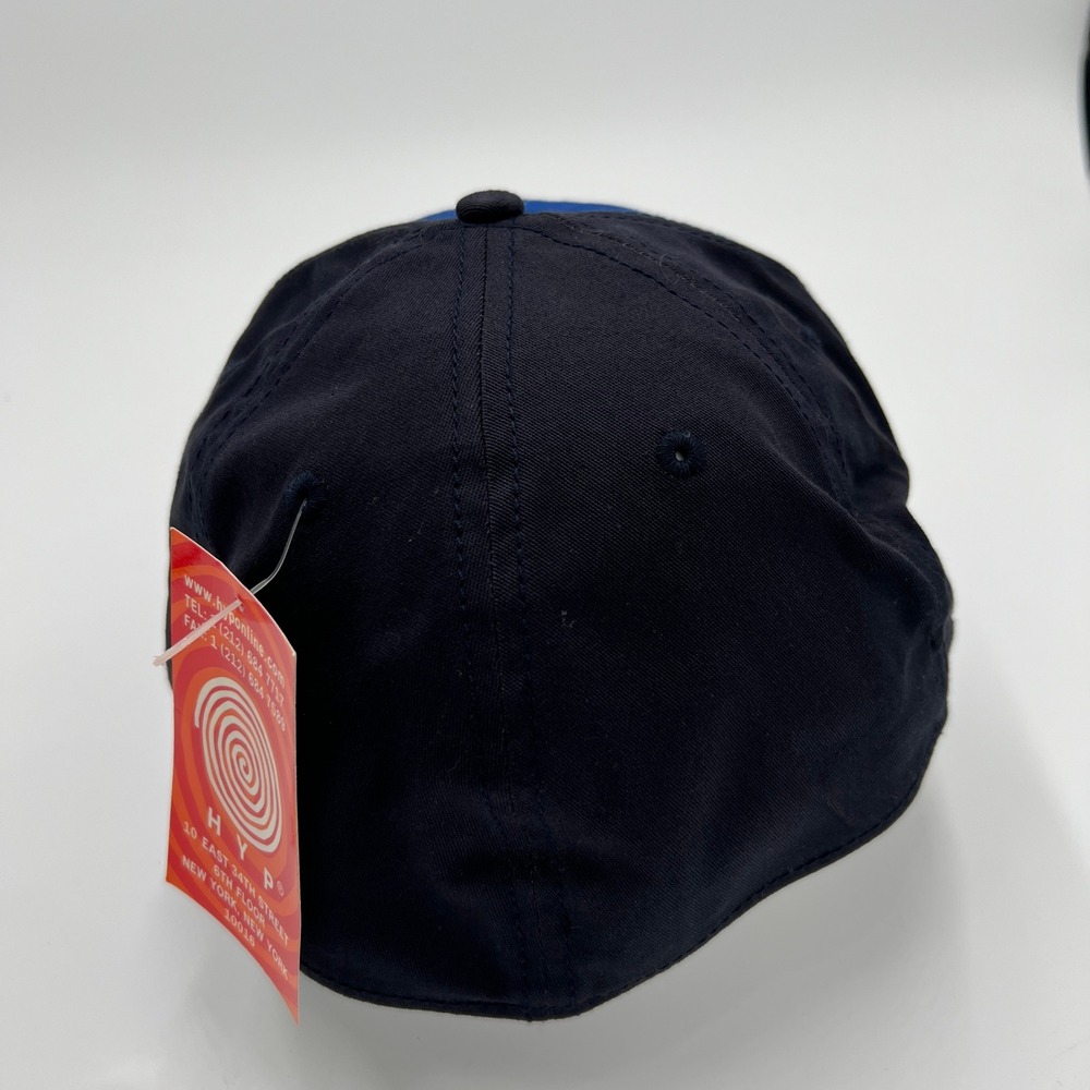 Tony Hawk A-Flex Stretch Fit Hat L/XL Blue Black Graphic Eagle Skateboard Cap - Picture 3 of 6